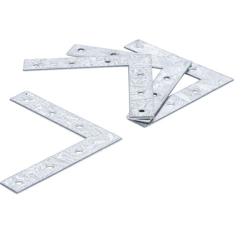 Escuadras planas 100 x 100 x 15 mm 4 piezas (1/3)
