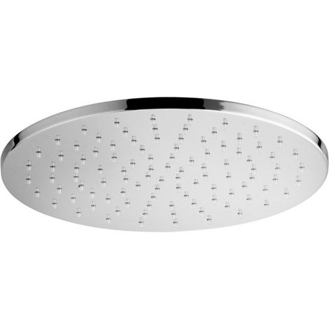 Pomme de douche ronde Ø250 mm en ABS chromée - THEWA UDE101TD
