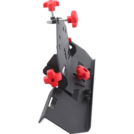 Machine à chanfreiner carrelage céramique 45 degrés outil de chanfrein pour meuleuse 115 125 vis et écrou rouges (1/5)