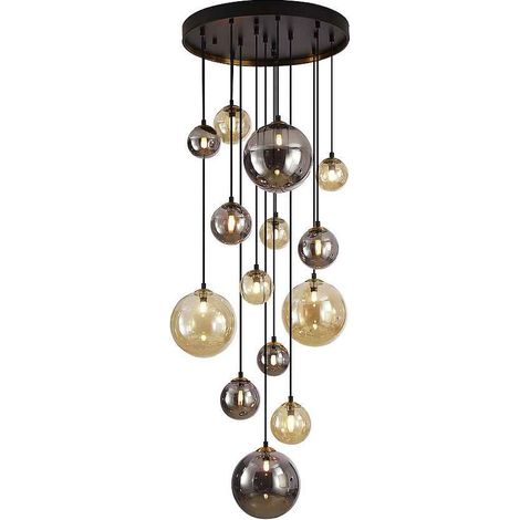 DARK-LAMPARA 14L NEGRO-LATON (1/5)