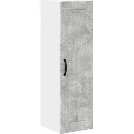 Meubles de Rangement,Armoire de cuisine avec étagère Gris béton 30 x 31 x 100 cm CFW382475 (1/5)