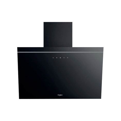 Whirlpool – Hotte décorative murale 60 cm – Extraction 650 m³/h – 4 vitesses – Classe énergétique A – Éclairage LED – Filtres à charbon et graisse lavables