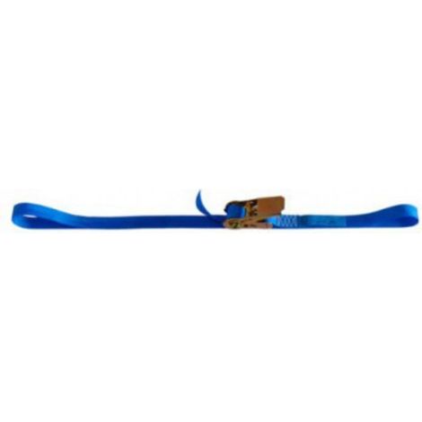 Sangle arrimage polyester 25 mm boucle à rochet 800kg LEVAC - 4552