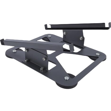 Heavy-duty magnetic roof rack for mini vehicles, made of heavy-duty aluminum alloy with a 220 lb holding capacity and an adjustable angle from 0 to 30 degrees, suitable for RVs, trucks, boats, and yac (1/5)