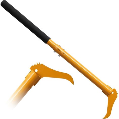 Pickaroon 75cm Hookaroon Sappie Steel with Lightweight Long Handle Slitting Tool with Non-Slip Handle for Pulling, Stacking, Lifting Firewood Blocks (1/5)