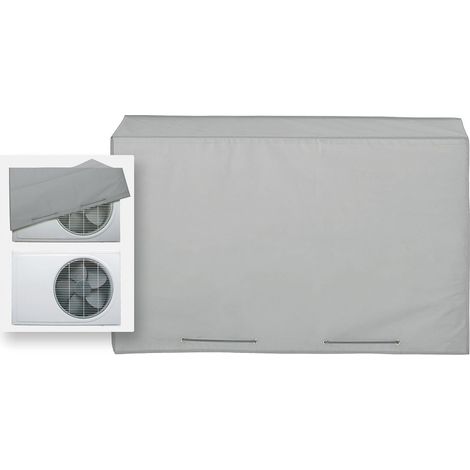 Housse pour climatiseur – Résistante aux intempéries – Protection contre la poussière et l'humidité – Pour climatiseur jusqu'à 80cm – Rayen