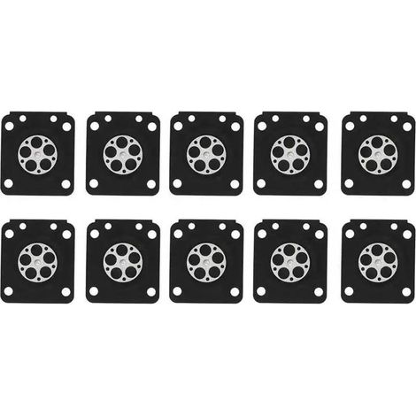 10PCS/Set Joint De Membrane Carburateur Tronçonneuse pour Accessoires pour ZAMA180 (1/5)