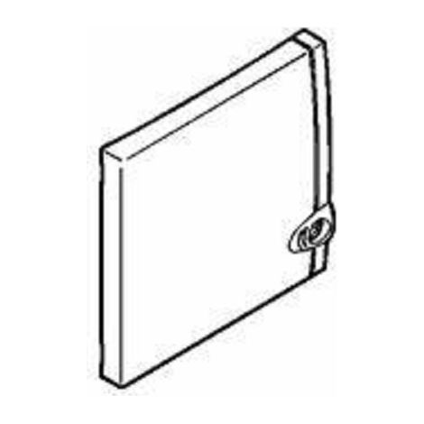 Legrand – Porte de coffret électrique IP40 IK07 – 8 à 9 modules – Largeur 187mm – Hauteur 178mm – Plastique blanc RAL9003 (1/5)