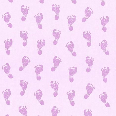AS Creation Little Stars Pink Baby Feet Wallpaper Toyroom Nursery Paste The Wall (1/4)