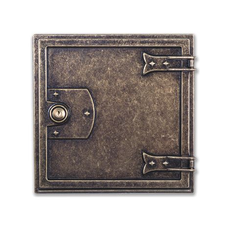 Porte en laiton poli Sc3 ALUBOX