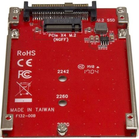 StarTech.com Adattatore Host per Drive M.2 a U.2( SFF-8639) PCIe NVMe SSD (1/5)