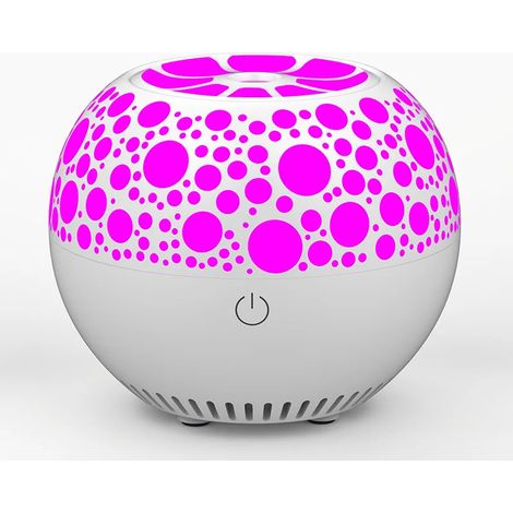 Enceinte Bluetooth (blanche), lampe à parfum multifonctionnelle avec lumière colorée créative, caisson de basses, enceinte KTV sans fil (1/5)