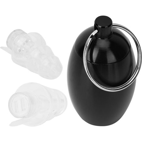 Bouchons d'oreilles antibruit pour une utilisation musicale en toute sécurité, haute fidélité, transparents