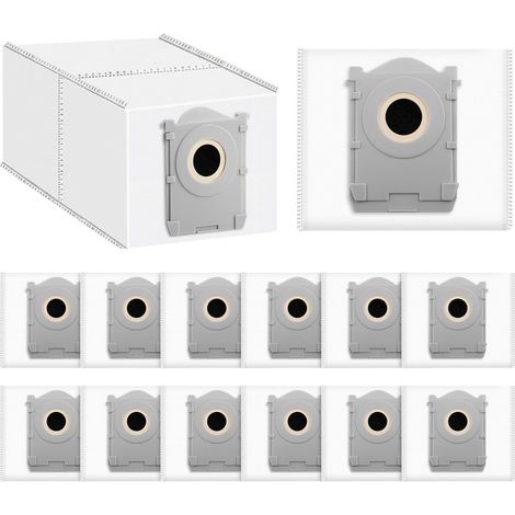 14 Stück 4L Staubsaugerbeutel für Ecovacs Deebot X8/X9 Pro Omni, T50 Pro Omni gen2, T30C Pro Omni, X8/X9 Omni, T50/T80 Omni, T50 MAX Pro Omni, X11 Pro Omni Saugroboter, Antibakterieller Beutel (1/5)