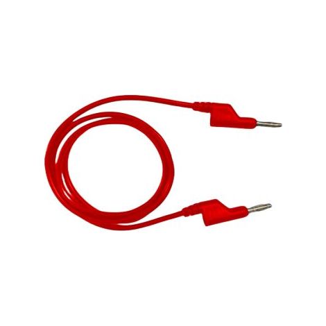 Cordons de test RS PRO, Rouge, 10A, 1000V, long. 3m ( Prix pour 1 )