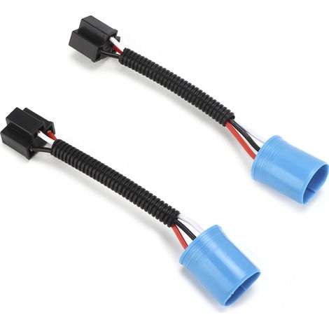 Ersatz-Kabelbaum-Steckeradapter 9007 Stecker auf H4 9003 Buchse für Hummer H2 12V-24V Scheinwerfer (1/5)