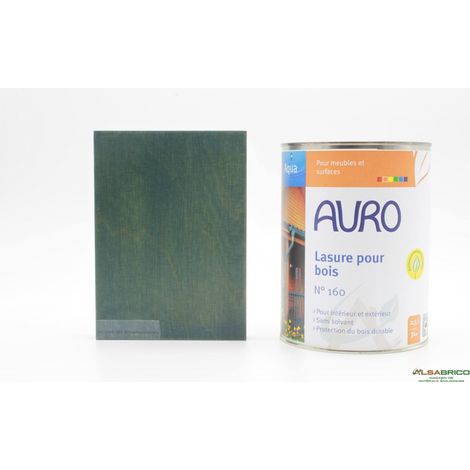 Lasure pour bois n°160 AURO, Bleu Outremer - (1/3)