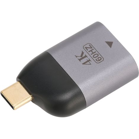 Adaptateur USB-C vers HDMI 4K 60Hz Portable, Convertisseur USB 3.1 Type-C pour PC et Mac (1/5)