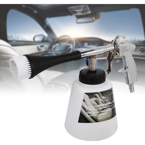 Pistolet de nettoyage intérieur haute pression Outil de nettoyage intérieur de voiture Pistolet à air Pulse Buse de pulvérisation (1/4)