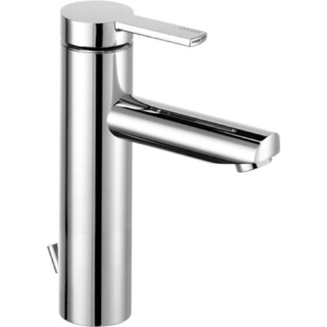 KEUCO PLAN azul, mezclador monomando de lavabo 130, con juego de