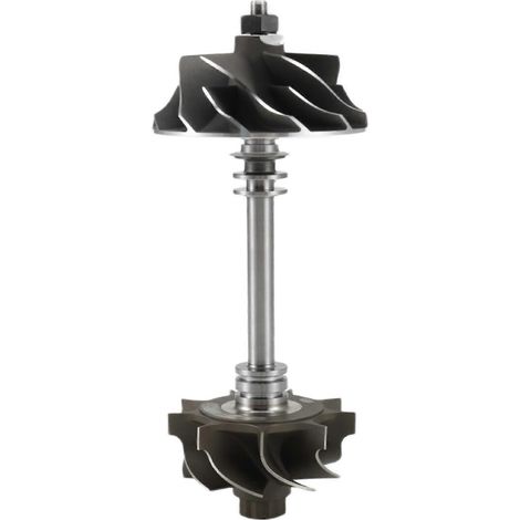 Compatible avec Hilux Surf 4Runner Prado 1995-2009, arbre de turbine de turbocompresseur automobile 17201-67040 (1/5)