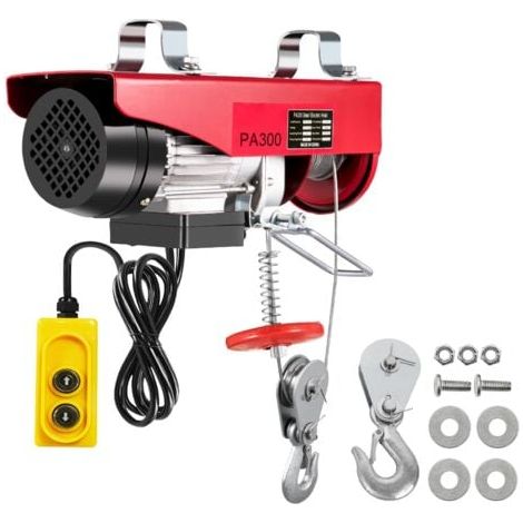 [JAMAIS UTILISÉ] VEVOR Roue Jockey Motorisee Electrique Remorque 2268 kg Chariot de Remorque 350 W 12 V Vitesse Deplacement 6,7 m/min Hauteur Serrage 30,5-63 cm Pneu Caoutchouc 20,3 cm pour Remorques 