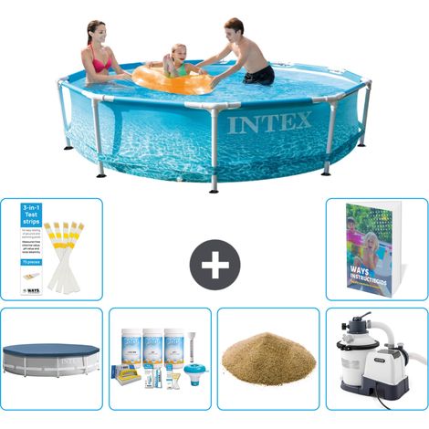 Frame Pool Rund - 305x76 cm - 7-teilig S47