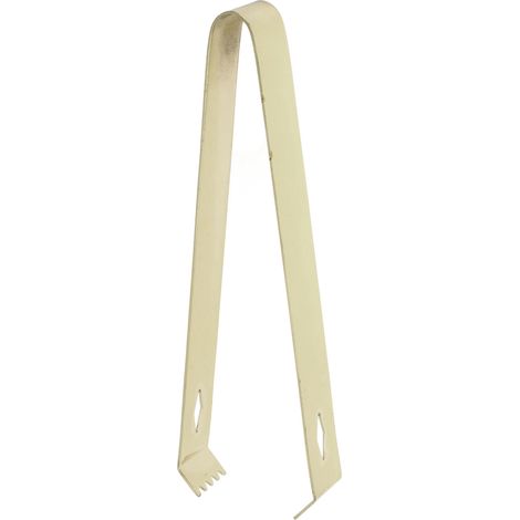 Cocktailzange, verdickt, rautenförmig, Edelstahl, Lebensmittel-, Eis- und Zuckerwürfelzange für Bars, vergoldet (1/5)