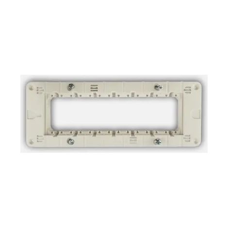 Supporto 6 posti Compatibile con Bticino MatixGo - Biesse - Tipo J4707