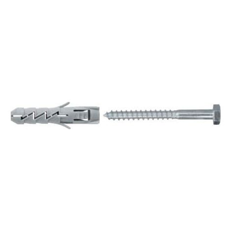 Taco de expansión Koelner FIX-12/60 de 1260 mm - para montaje de armarios, tiradores e instalaciones (50 unidades).