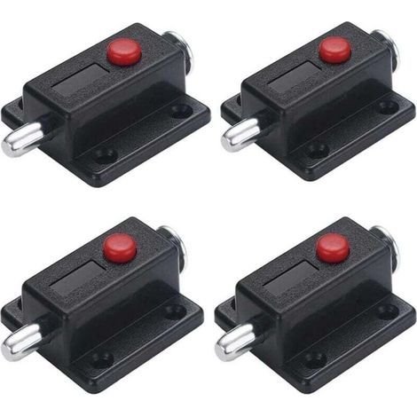 pezzi - chiusure di sicurezza automatiche a molla per armadi, chiusure per porte interne ed esterne di finestre e guardaroba (1/4)