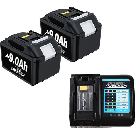 Ersatzakku, 18 V, 9000 mAh Kapazität, WEISS (1/2)