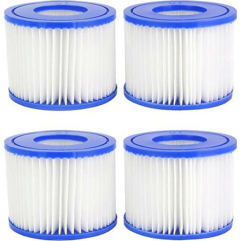 Cartouche filtrante Mallez VI pour Bestway, filtre pour spa, cartouches filtrantes pour piscine Lay-Z-Spa, Paris, Miami, Vegas, Monaco, Palm Springs, 2 Fi