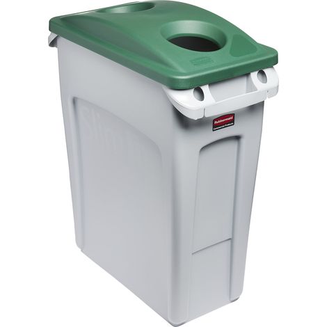 Rubbermaid, Collecteur de tri SLIM JIM®, capacité 60 l, (1/5)