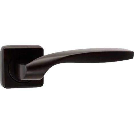 Nulacvi Manila Quadratische Rosette Mattschwarz 35401034