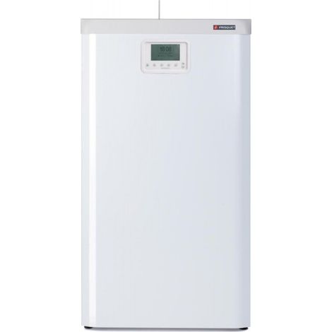 Frisquet – Chaudière gaz à condensation mixte au sol 25-32 kW – Classe énergétique A/B – Évacuation des fumées verticale – A4AL32020 (1/5)