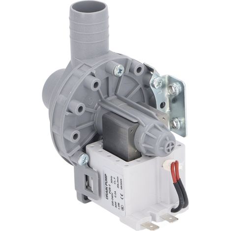 Pompe de vidange pour lave-linge, moteur 30W 0,2A 20L/min, bobine en cuivre, haute performance et rendement élevé, 220-240V AC (1/5)