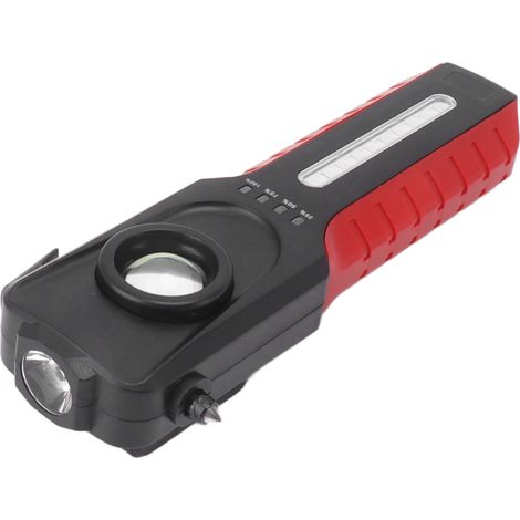 Lampe d'inspection automobile rechargeable magnétique de type C, lampe de travail LED portable pour réparations automobiles d'urgence (1/5)