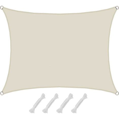 1,5 x 2 m voile d'ombrage étanche ACKERMAN – toile d'ombrage rectangulaire en voile rectangle pour extérieur (1/5)