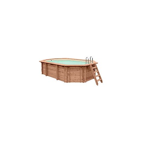 Piscina in legno fuori terra JARDIN 563 Liner sabbia