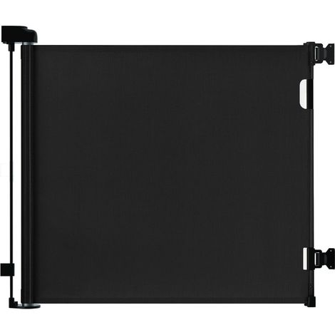 Barriere de Securite Enfant - Rétractable Barriere de Securite Chien 0-150 cm de Large Barrière de Sécurité, 86 CM de Haut Barriere Escalier Enroulable pour Les Escaliers/Portes/Couloirs (1/5)