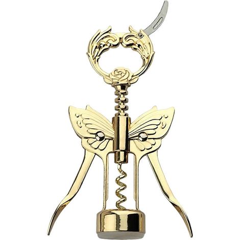 Ouvre-bouteille papillon multifonctionnel, tire-bouchon pour la décoration de table dans les cuisines, restaurants, châteaux et bars.-AquaForge (1/5)