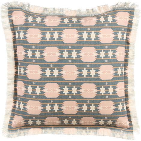 Cojín decorativo con estampado geométrico moderno 60 x 60 cm multicolor Dianthus (1/5)