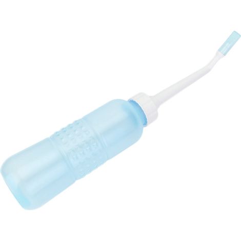 Pulvérisateur bidet portable pour le nettoyage des parties intimes et anales des femmes et des personnes âgées (bleu) (1/5)