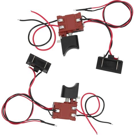 Interrupteur à Gâchette avec Variateur de Vitesse et Indicateur Lumineux pour Scies Électriques (1/5)