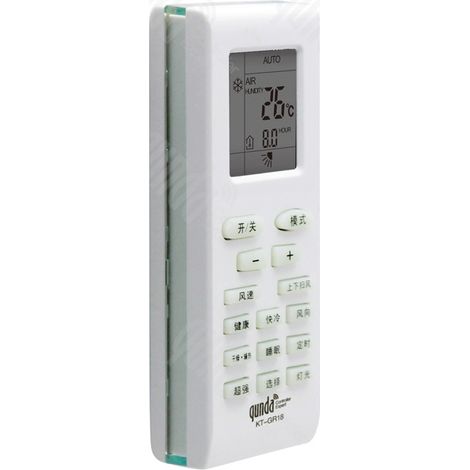 Compatible with Gree air conditioner remote controls: New Golden Bean, New Oasis, YBOF2, YBOF, YBOFB1/B2, YB0F2. (1/2)