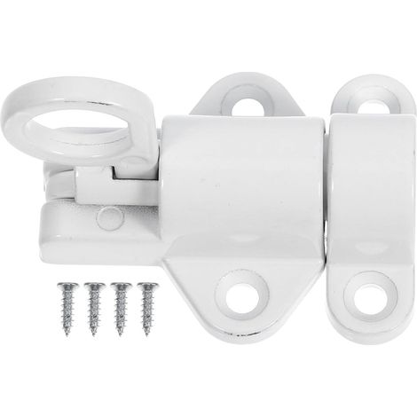 Loquet Porte en Alliage D'aluminium Blanc (1/5)