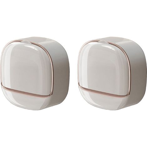 Estante adhesivo multiusos para baño, para leche blanca