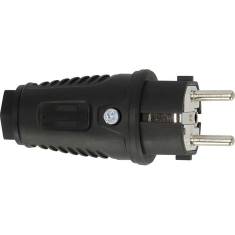 Brennenstuhl 1082040020 Spina di sicurezza Nero IP54 (1/2)