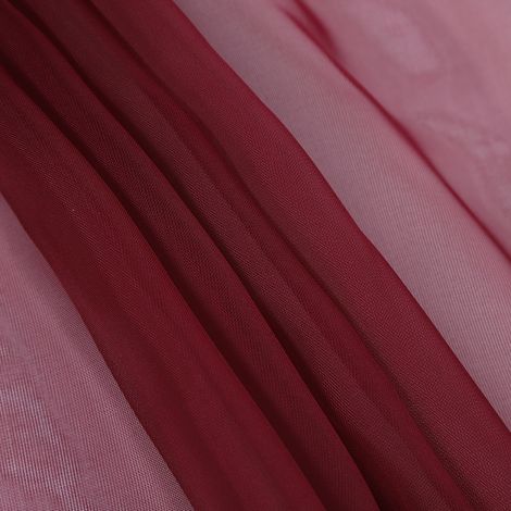 Voilage Fin pour Salon Chambre [Polyester 270x100cm] - Écran Lumière Doux Wine Red (Lot 1) (1/5)